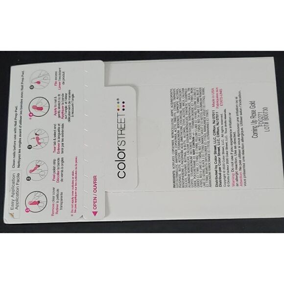NEW IN PACKAGE COLOR STREET NAIL STRIPS - Picture 2 of 2